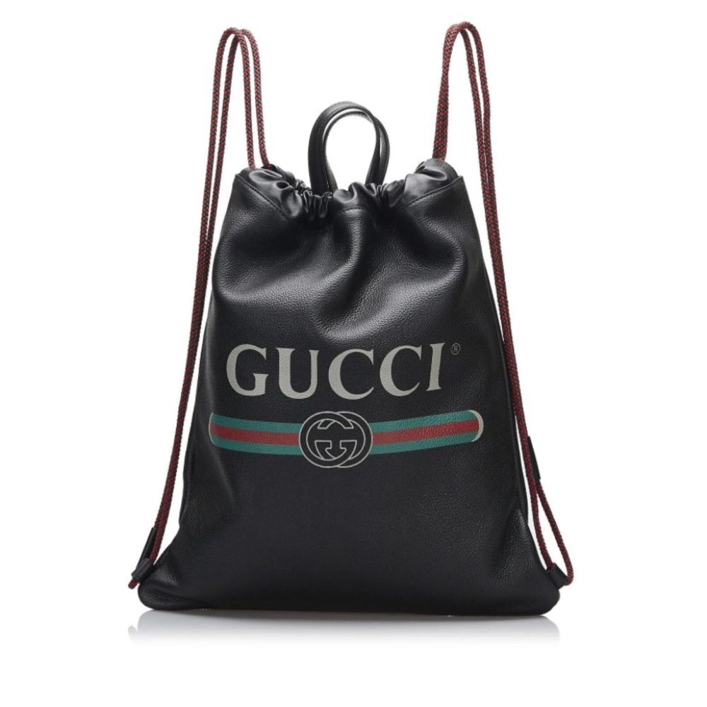 Gucci Leather Tote/Backpack - 100% Authentic